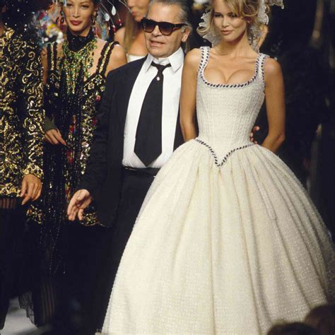 dewey nicks 1994 chanel lagerfeld dress|karl Lagerfeld Chanel.